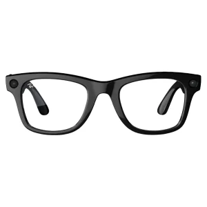 عینک هوشمند ری بن Meta RayBan Wayfarer Shiny Black Frame + Clear Lense