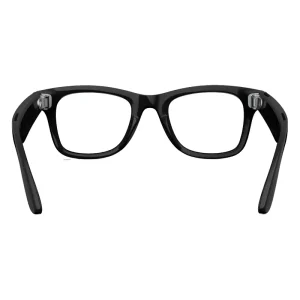 عینک هوشمند ری بن Meta RayBan Wayfarer Shiny Black Frame + Clear Lense