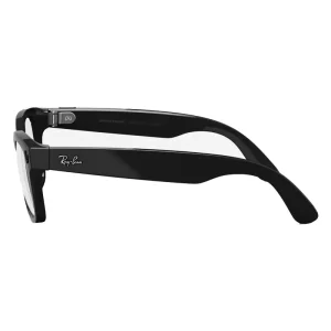 عینک هوشمند ری بن Meta RayBan Wayfarer Shiny Black Frame + Clear Lense