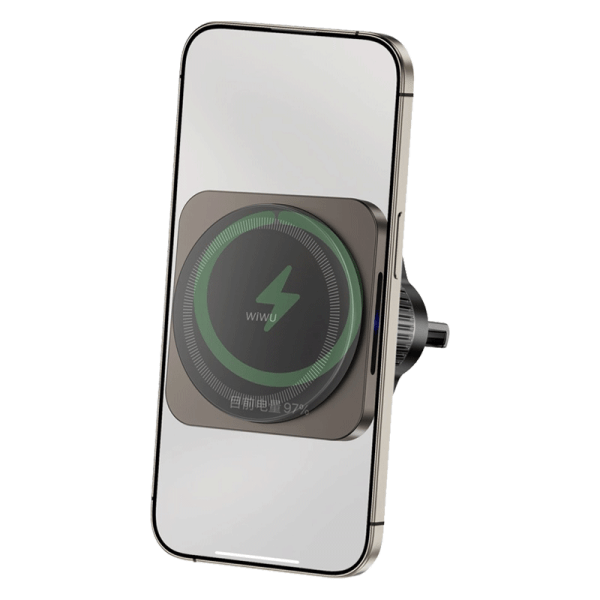 شارژر بی‌سیم خودرو ویوو Wiwu magneto wireless charger car mount