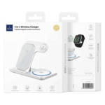 شارژر بی سیم تاشو Wiwu Wi-W020 3 in 1