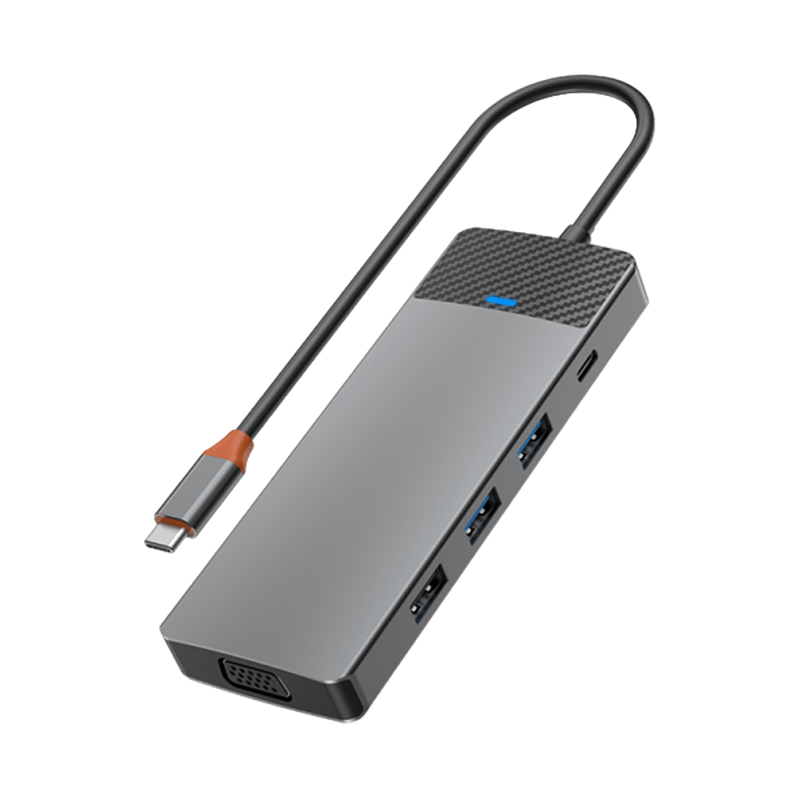 هاب تایپ سی ویوو WiWU Linker 9 in 1 USB-C A921HV