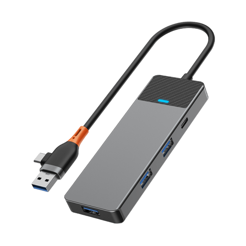 هاب تایپ سی ویوو WiWU Linker 4 In 1 USB-A&C A431C