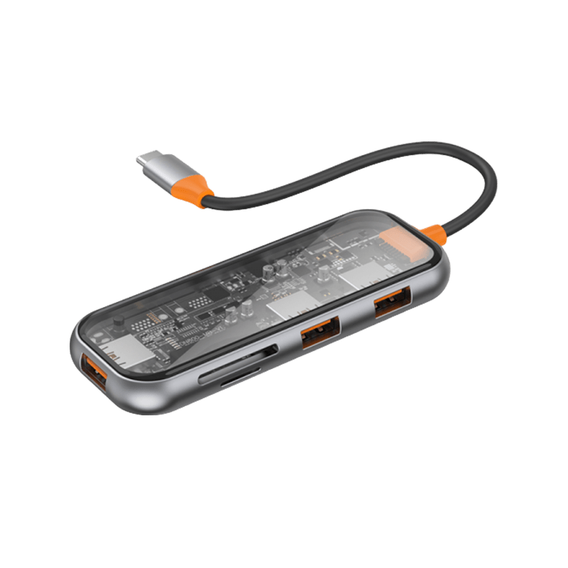 هاب تایپ سی ویوو WiWU Cyber HUB 5 in 1 USB-C CB005