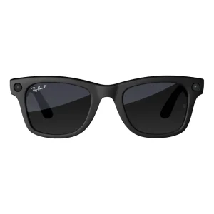 عینک هوشمند ری بن Meta RayBan Wayfarer Matte Black Frame + Polarized Gradient Graphite Lense