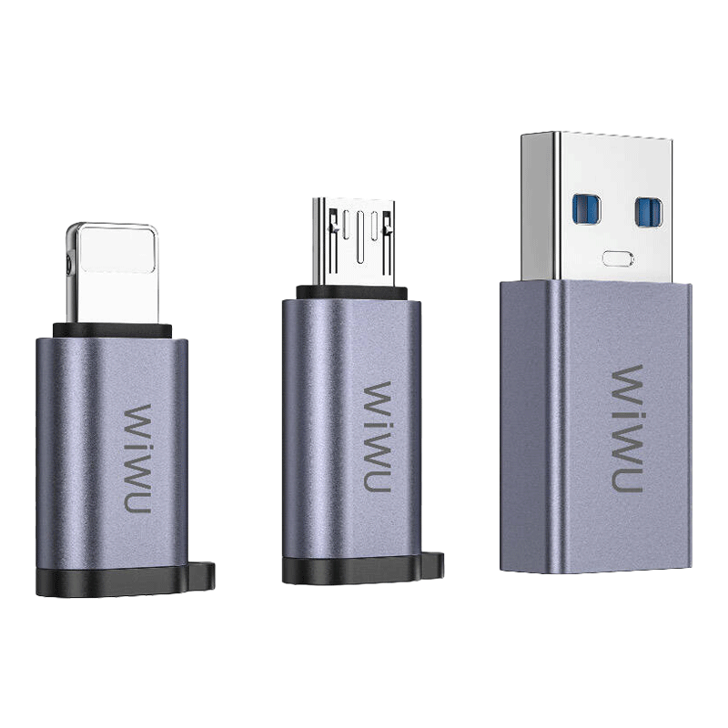 مبدل تایپ سی ویوو WiWU Wi-C031 Concise Series 3in1 Adapter Package