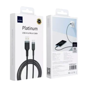 کابل شارژ و انتقال داده ویوو WiWU Wi-C019 Platinum USB-A to Micro Cable