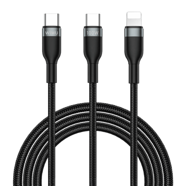 کابل شارژ و انتقال داده ویوو WiWU Wi-C029 Concise USB-C To USB-C+ip Cable