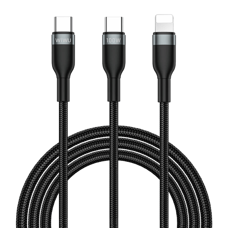 کابل شارژ و انتقال داده ویوو WiWU Wi-C029 Concise USB-C To USB-C+ip Cable