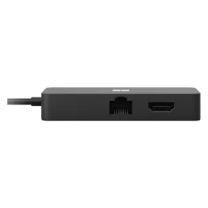 Turn your laptop into a productivity complement with this stylish multiport adapter Compatible with modern Surface PCs and laptops that have a USB-C port Stay productive with this multiport adapter that includes USB-C that can be used while charging Plus, connect to 1 USB-A (3.1/Gen 2), VGA, Gigabit Ethernet, and HDMI 2.0 with 4K@60Hz video output This multiport adapter gives you five ways to connect to networks, displays and more, you'll have the ports you need