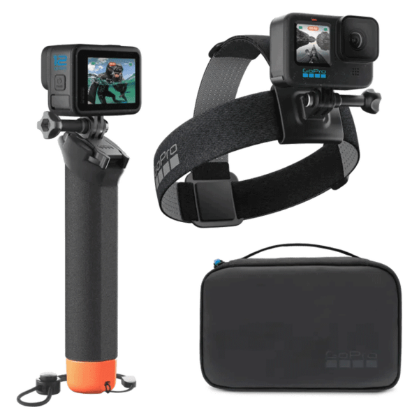 کیت مونوپاد و هد سر گوپرو GoPro Adventure Kit The Handler, Head Strap 2.0 + Compact Case