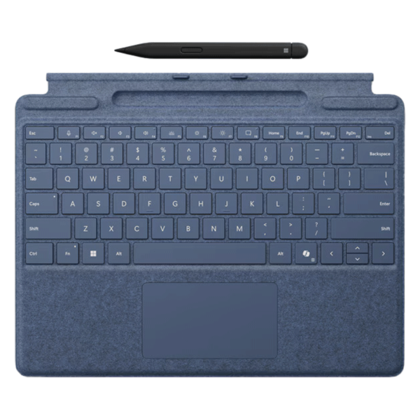کیبورد با قلم مایکروسافت Microsoft Surface Pro Keyboard with Slim Pen – Sapphire
