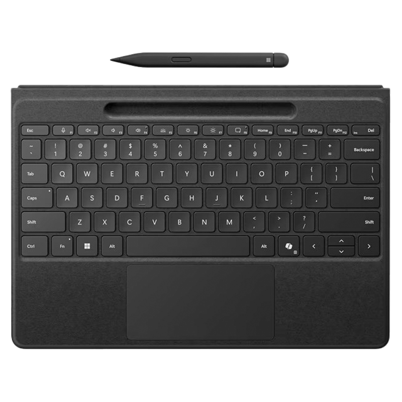 کیبورد با قلم مایکروسافت Microsoft Surface Pro Flex Keyboard with Slim Pen – Black