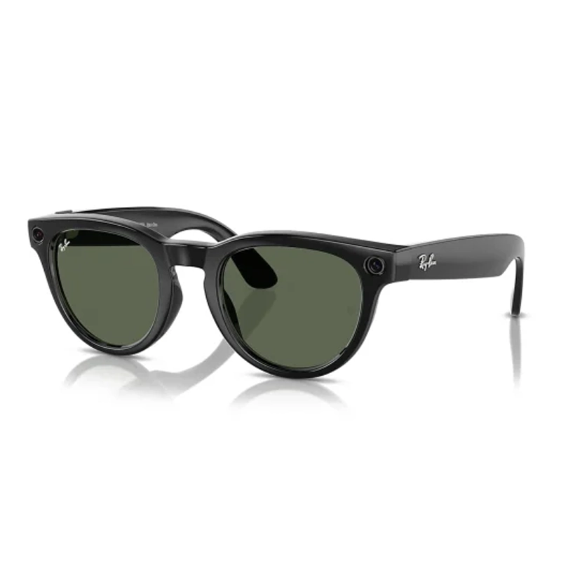 Meta RayBan Skyler (GEN 2) Shiny Black Frame + G15 Green Lense