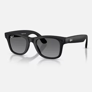 Meta RayBan Wayfarer (GEN 2) Matte Black Frame + Polar Gradient Graphite Lense