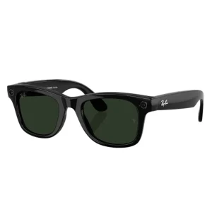 Meta RayBan Wayfarer (GEN 2) Shiny Black Frame + Graphite Green Transitions Lense